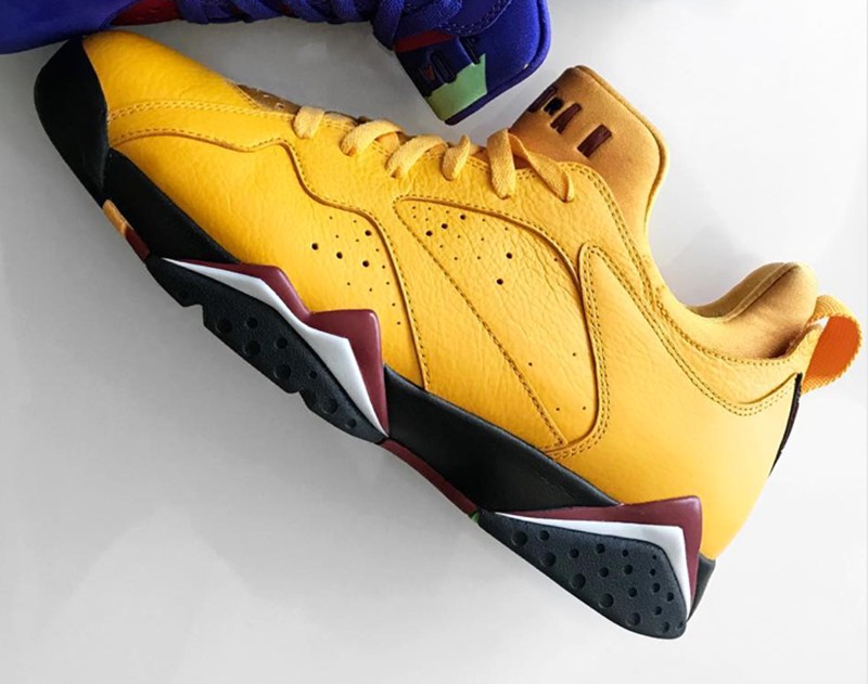 Jordan Brand,Air Jordan 7 Low  将低帮进行到底！Air Jordan 7 Low NRG 全新两色曝光