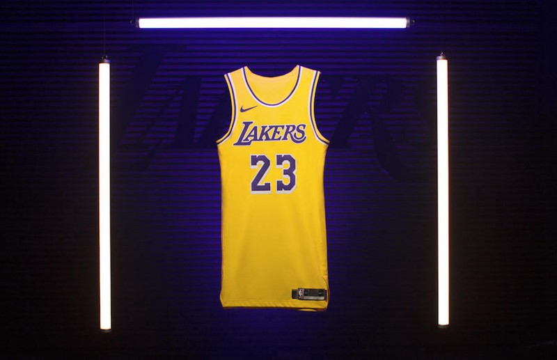 Nike,詹姆斯,湖人,球衣,发售  陈冠希第一时间上身！湖人发布 2019 全新球衣系列