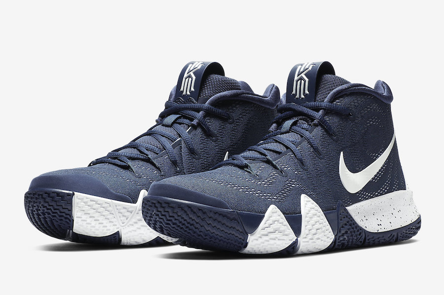 Nike,Kyrie 4,943806-402,发售  海军蓝配色！低调又耐脏的 Kyrie 4 近期发售！