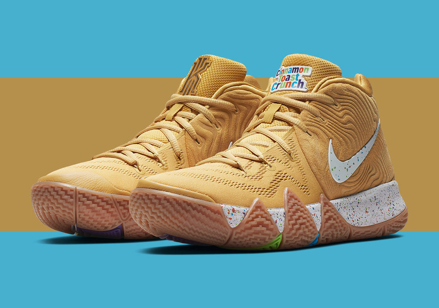 Nike,Kyrie 4,发售  德鲁大叔化身麦片哥！Nike Kyrie 4 将限定发售麦片套装