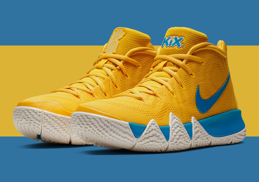 Nike,Kyrie 4,发售  德鲁大叔化身麦片哥！Nike Kyrie 4 将限定发售麦片套装