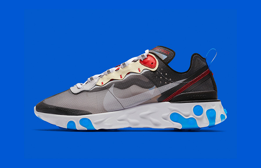 AQ1090-003,React Element 87,Ni AQ1090-003 官图来了！黑灰 Nike React Element 87 “Dark Grey” 即将发售！