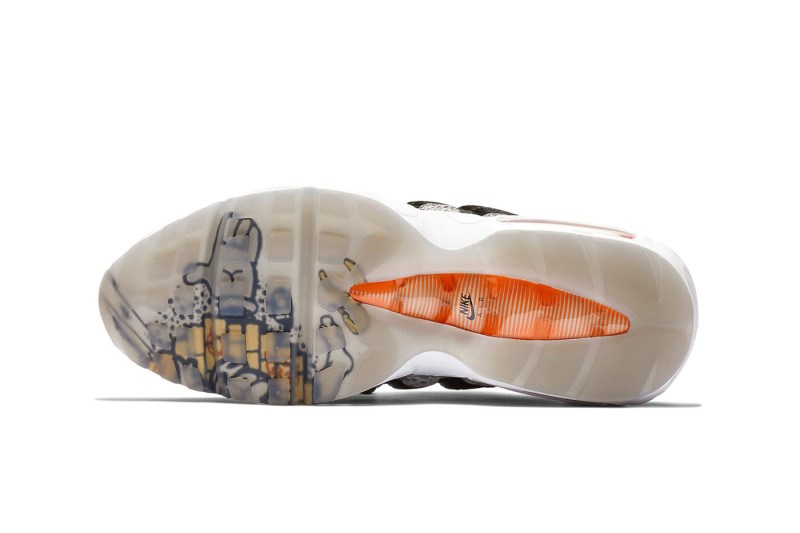 Nike,Air Max 95  爆裂石斑纹配色！ 经典 Air Max 95 鞋底还带有涂鸦花纹！