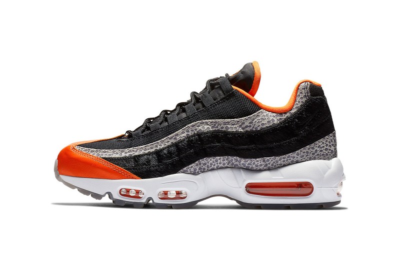 Nike,Air Max 95  爆裂石斑纹配色！ 经典 Air Max 95 鞋底还带有涂鸦花纹！