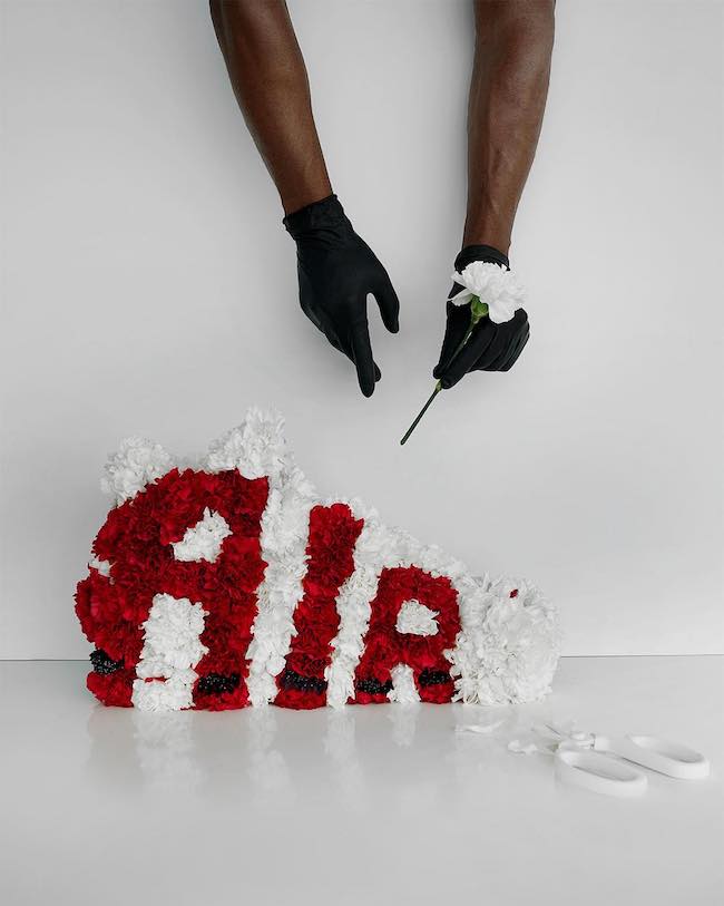 lbj15,aj1,air max1,ow,aj4  球鞋趣图丨七夕你应该送的球鞋鲜花！还有灭霸詹的无限战靴！