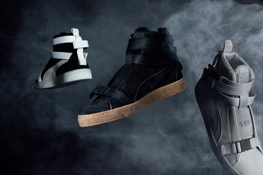 PUMA suede,发售,Weeknd x PUMA,we  高帮机能三色全发！PUMA 联名 Weeknd 盆栽哥即将发售