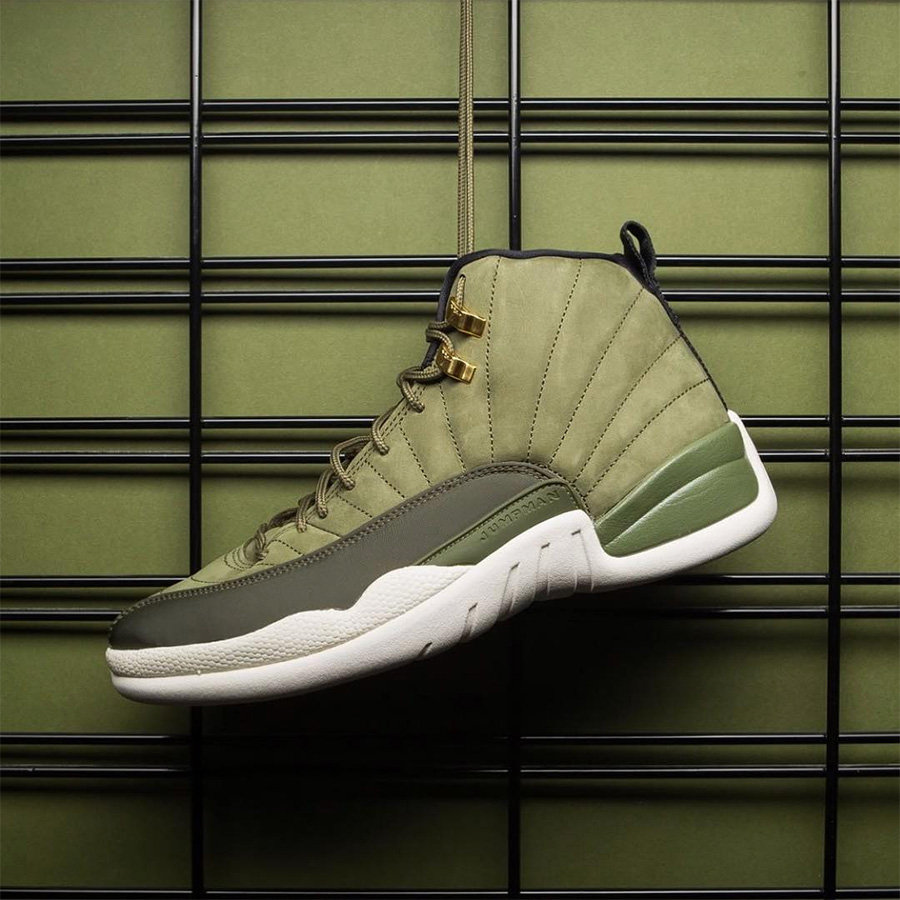 130690-301,AJ12,Air Jordan 12 130690-301AJ12 军事风加持！Air Jordan 12 “CP3” 本周六正式发售