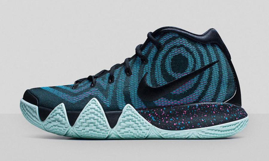 Nike,Kyrie 4,发售,943807-700,943  极具年代感的设计！Kyrie 4 “Decades Pack” 本月发售