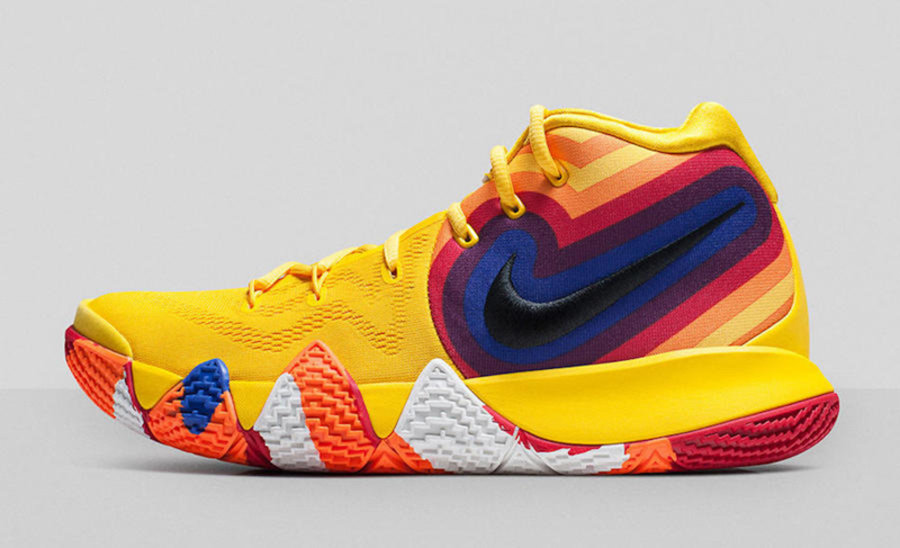 Nike,Kyrie 4,发售,943807-700,943  极具年代感的设计！Kyrie 4 “Decades Pack” 本月发售