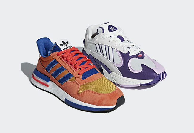 adidas,龙珠 Z,发售  龙珠 Z 联名鞋盒全新细节！买鞋还可能送模型，本月发售两款配色！