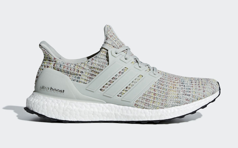 发售,adidas,,Ultra Boost 4.0,Gre  细腻多彩鞋面！Ultra Boost 4.0 “Grey Multicolor” 首次曝光