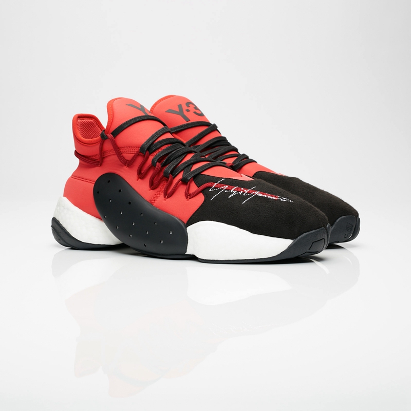 adidas,Y-3 BYW Bball,BC0338,发售  经典黑红配色！adidas Y-3 BYW Bball 全新配色现已发售