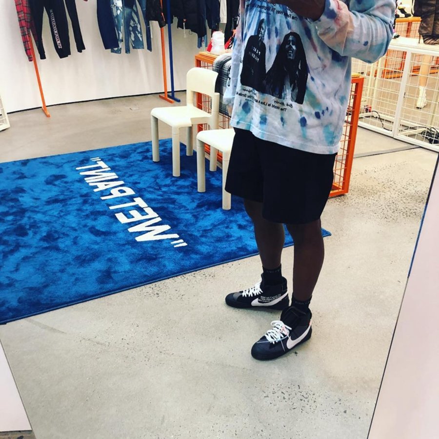 OFF-WHITE,Nike,Blazer Studio M  Virgil Abloh 亲自上脚！黑白 OW x Blazer 将于 9 月发售