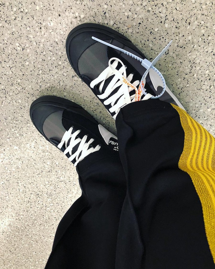 OFF-WHITE,Nike,Blazer Studio M  Virgil Abloh 亲自上脚！黑白 OW x Blazer 将于 9 月发售