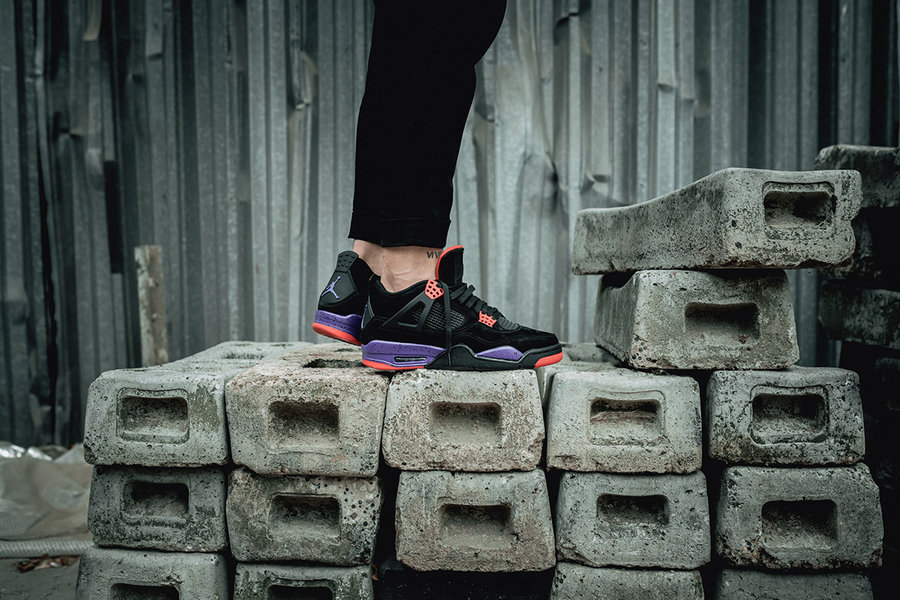 发售,上脚,AJ4,Air Jordan 4,NRG,Rap  最新上脚美图！猛龙 Air Jordan 4 “Raptors” 你准备入手么？