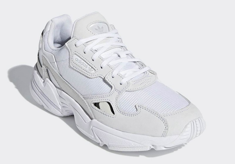 adidas,Falcon,B28128,发售  性价比老爹鞋！adidas Falcon 全新白色款式即将发售