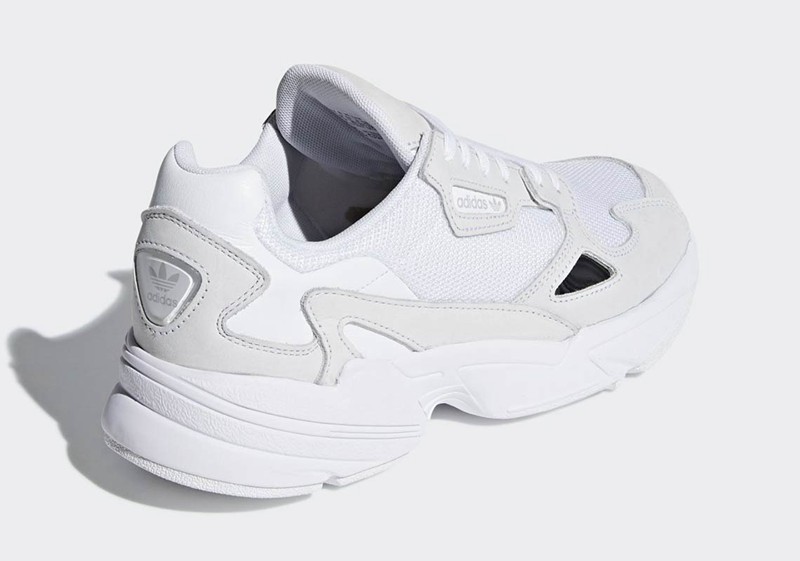 adidas,Falcon,B28128,发售  性价比老爹鞋！adidas Falcon 全新白色款式即将发售