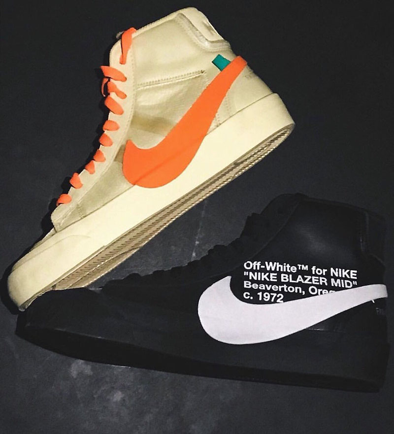 Virgil Abloh,OFF-WHITE,Nike,Bl  一张图让你知道 OFF-WHITE x Nike 接下来将发售哪些新品！