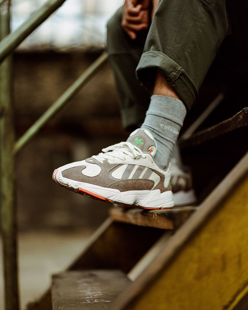 adidas,Yung-1,发售,上脚,Solebox  为拍球鞋大片也是拼了！Solebox x adidas Yung-1 联名即将发售