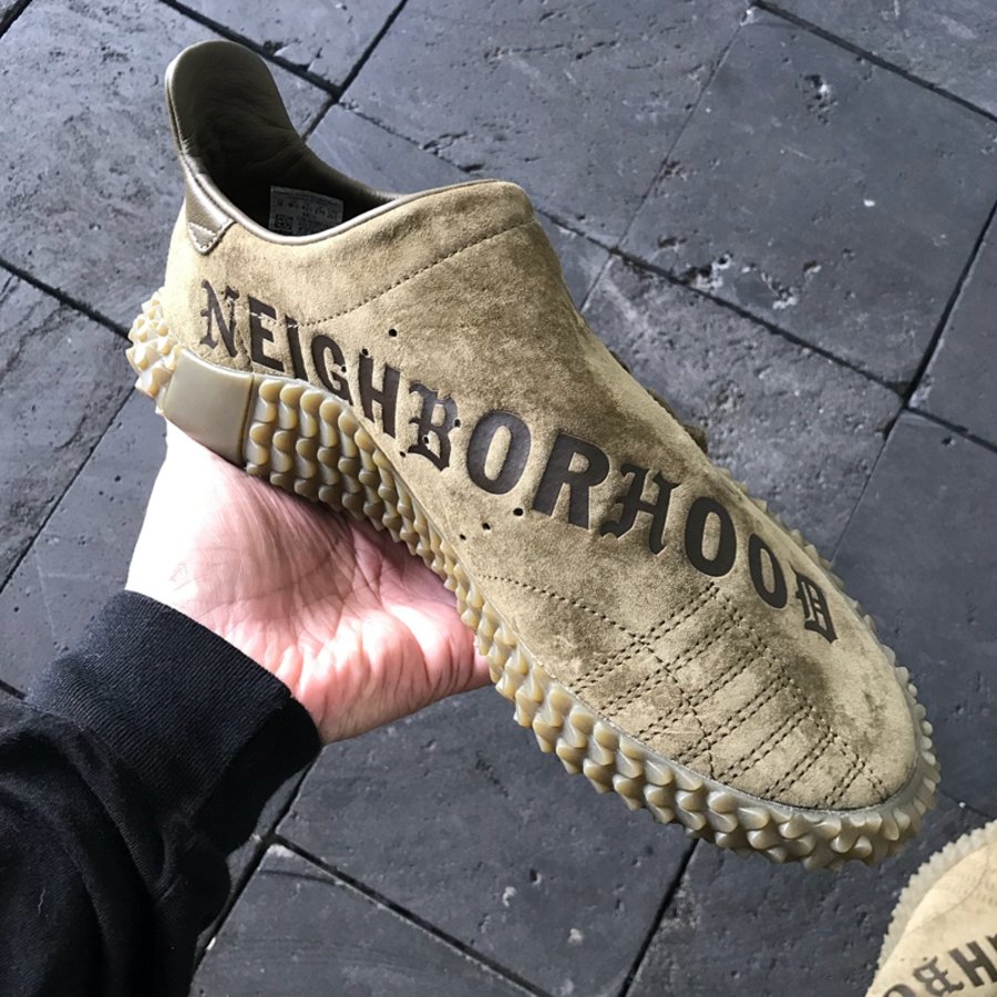 NEIGHBORHOOD,adidas,Kamanda  NEIGHBORHOOD x adidas Kamanda 实物首次曝光！你给打几分？