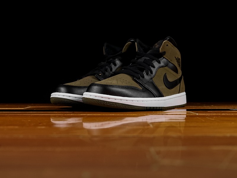 Jordan Brand,Air Jordan 1 Mid,  军事工装造型！Air Jordan 1 Mid 全新配色现已发售