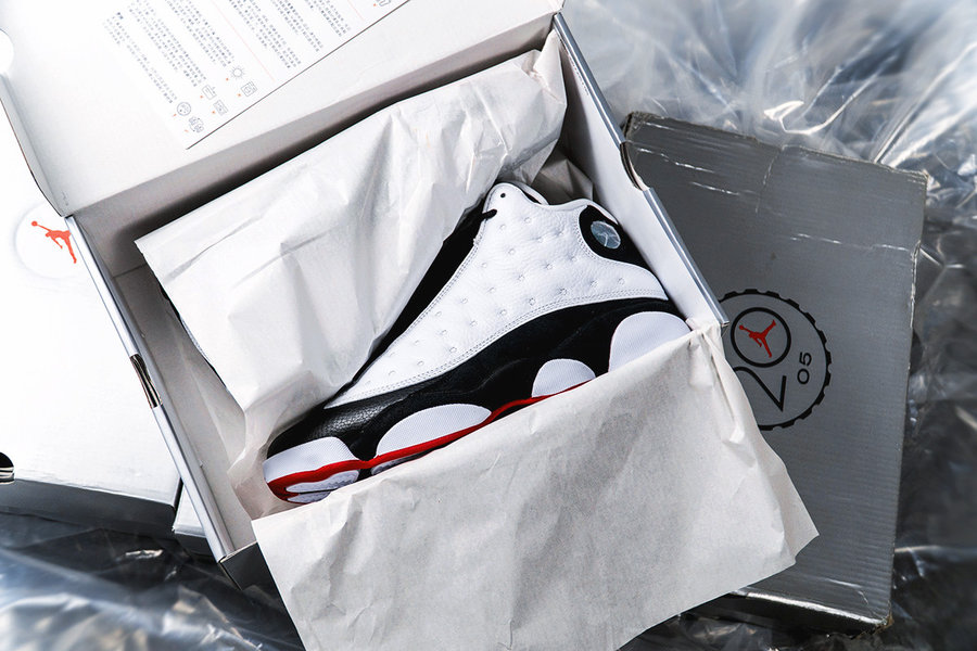 414571-104,AJ13,Air Jordan 13, 414571-104 AJ13 小编开箱！看看熊猫 Air Jordan 13 从外到里的致命诱惑！
