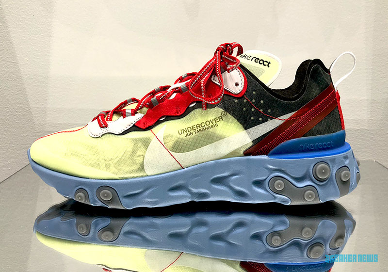 UNDERCOVER,Nike,React Element  高能撞色！UNDERCOVER x Nike 全新联名配色曝光！