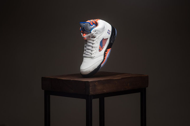 AJ5,发售,Air Jordan 5,Internatio  国内恐怕延期发售！巴塞罗那主题 Air Jordan 5 最新美图欣赏