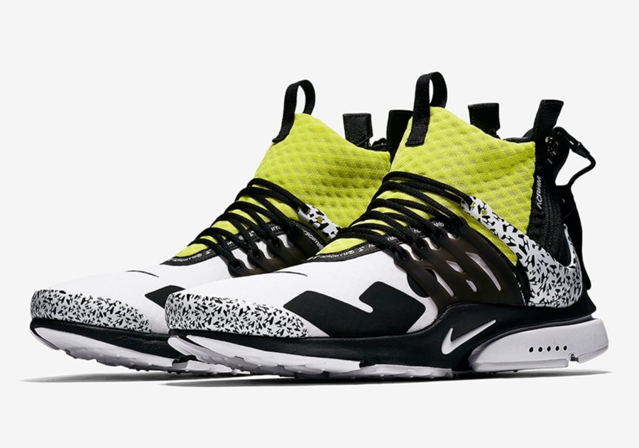 Acronym,发售,Nike,Air Presto Mid  三个配色完整亮相！ACRONYM x Nike Presto Mid 中国区发售信息