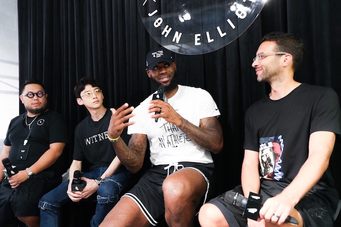 nike,lbj  运动与时尚融合！LeBron James x John Elliott 艺术展回顾