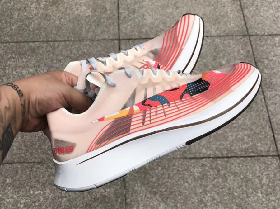 Nike,Zoom Fly SP,开箱  花色迷彩 Swoosh Logo！Zoom Fly SP 全新配色实物曝光