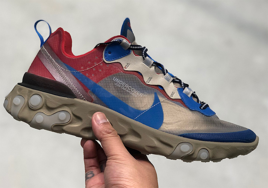 UNDERCOVER,Nike,Element 87,发售  雪碧配色领衔！UNDERCOVER x Nike 再曝全新四色实物