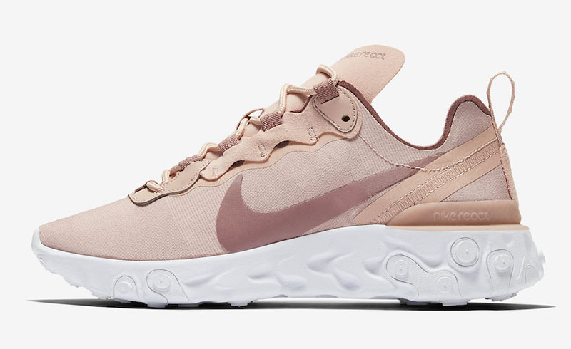 Nike,React Element 55,Particle  女神粉登场！Nike React Element 55 本周正式发售