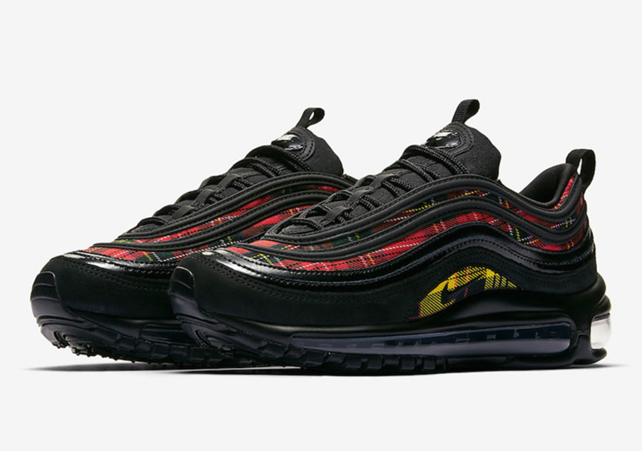 Nike,Air Max 97,发售  红黄双色格纹！Air Max 97 “Tartan” 即将发售