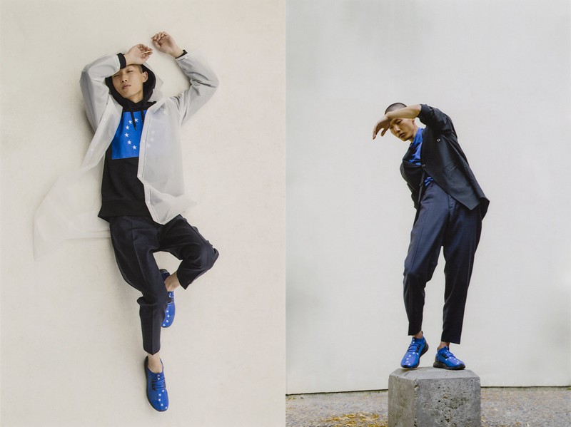 adidas Consortium,Études,Ultra  来自巴黎的蓝！时尚品牌 Études x adidas 联名系列下月发售