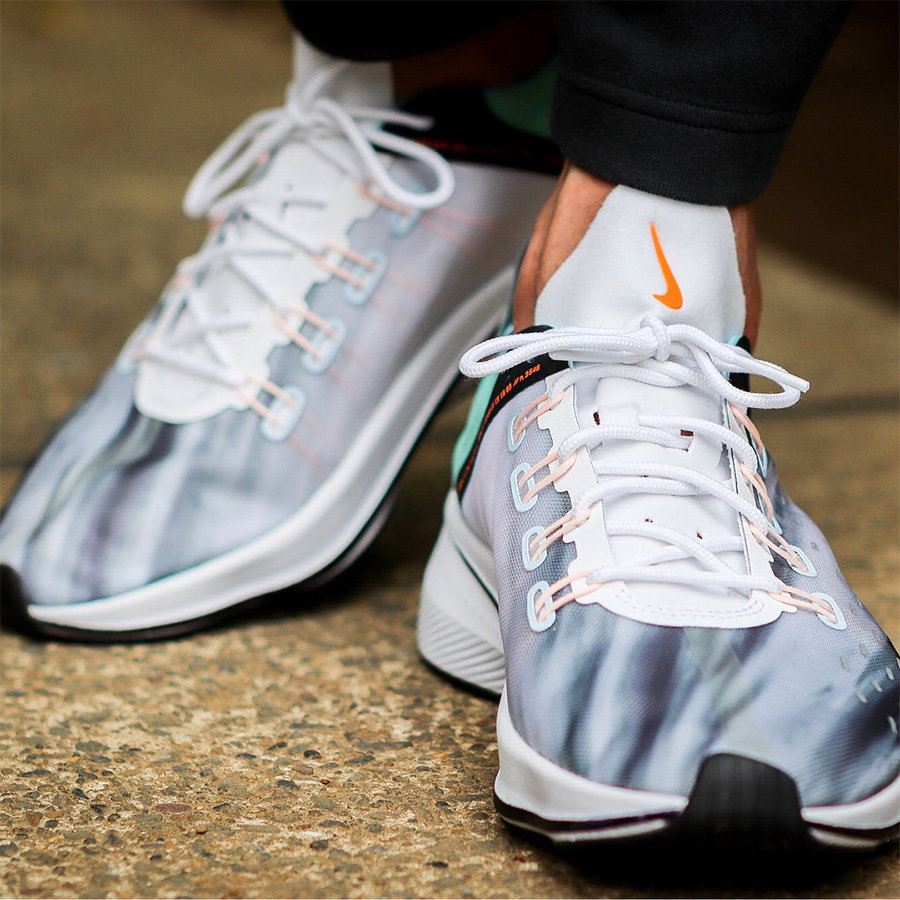 BQ6972-100,EXP-X14,Nike BQ6972-100 独特的蝉翼鞋面效果！这双 EXP-X14 QS 有点特别！