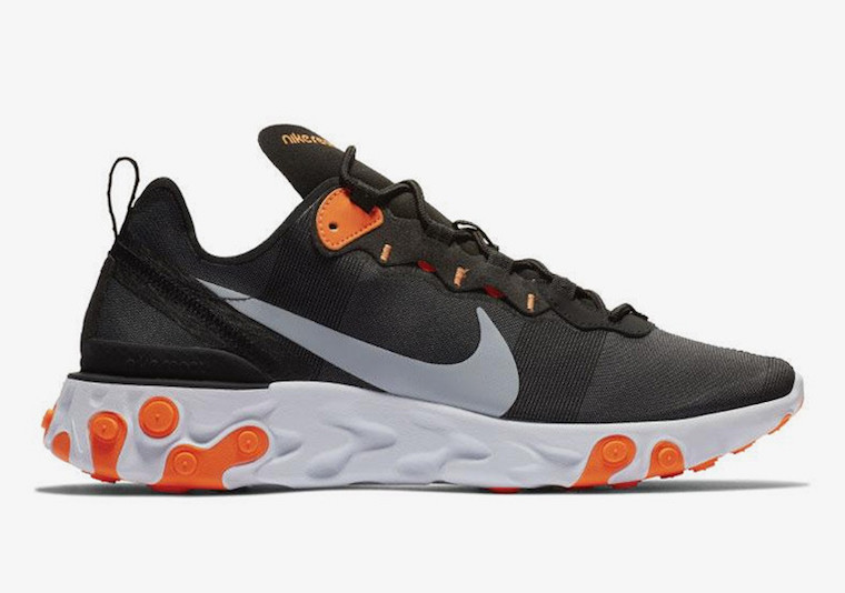 Nike,React Element 55,BQ6166-0  脚感真的很不错！全新配色 React Element 55 即将发售