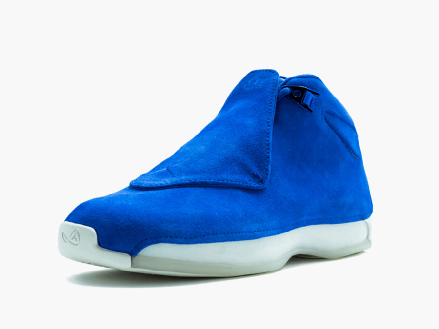 Air Jordan 18,AJ18,发售  活力十足！Air Jordan 18 蓝麂皮将于 9 月 15 日发售