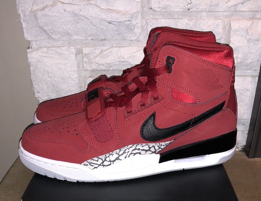 JordanLegacy 312 “Varsity Red”  最强三合一再曝新配色！Legacy 312 “Varsity Red” 下月发售