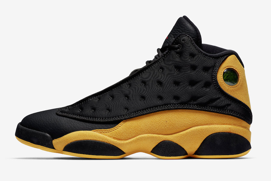 AJ13,Air Jordan 13,414571-035 414571-035 AJ13 官图来了！致敬甜瓜母校的黑黄 Air Jordan 13 下周发售