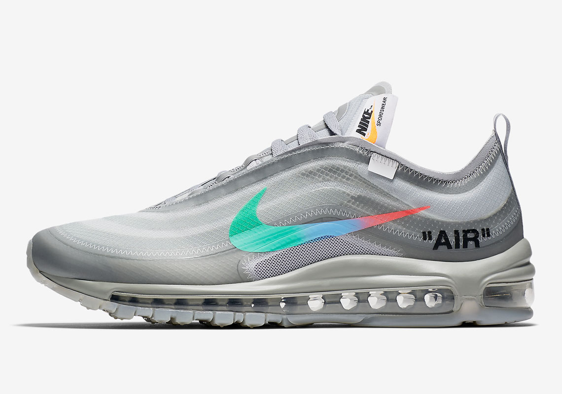 OFF-WHITE,发售,Nike Air Max 97,M  日本率先预告！彩虹钩子 OFF-WHITE x Air Max 97 即将发售！