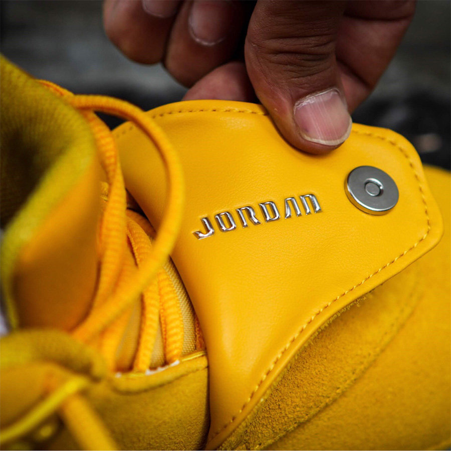 AJ18,Air Jordan 18 AJ18 看看上脚效果如何！Air Jordan 18 麂皮配色即将发售