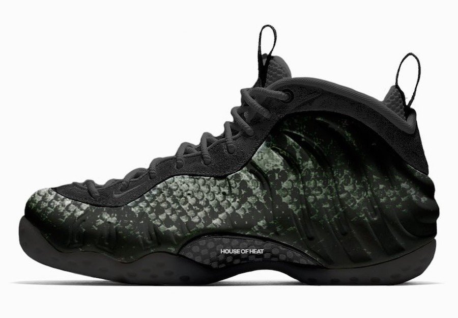 Nike,Air Foamposite One  蛇纹喷泡你肯定第一次见！传闻将于明年夏季发售！