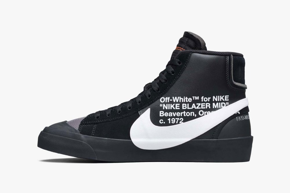 Nike,OFF-WHITE,Blazer Mid  官图释出！两双万圣节主题 OW x Blazer Mid 可能延后发售！