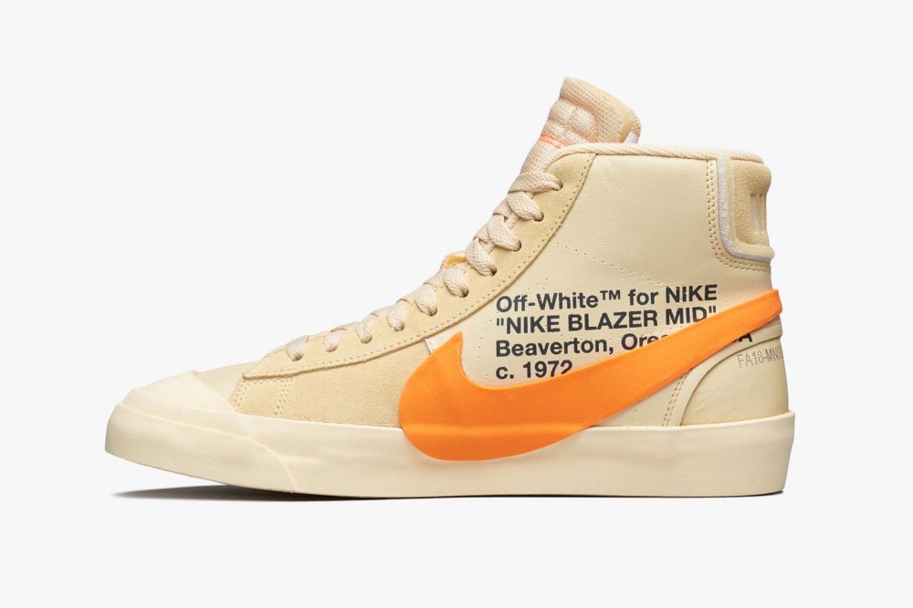 Nike,OFF-WHITE,Blazer Mid  官图释出！两双万圣节主题 OW x Blazer Mid 可能延后发售！