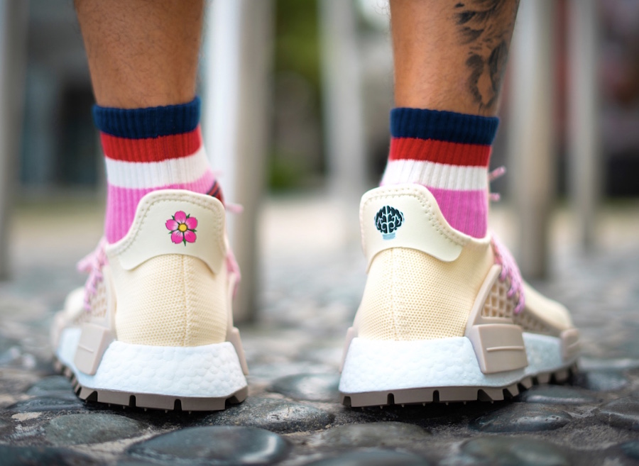 adidas,NMD Hu NERD  带有汉字刺绣！日本限定 NMD Hu NERD 上脚很美！