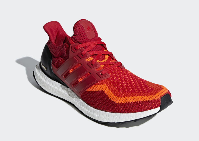 adidas,Ultra Boost,发售,2.0,Red  经典纹理回归！Ultra Boost 2.0 再度发售，带来番茄炒蛋配色