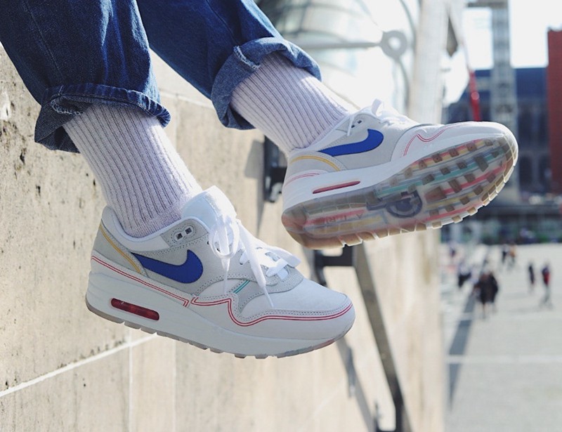 Nike,Air Max 1,By Day,By Night  现代巴黎的象征！Nike Air Max 1 “蓬皮杜中心” 套装明天发售