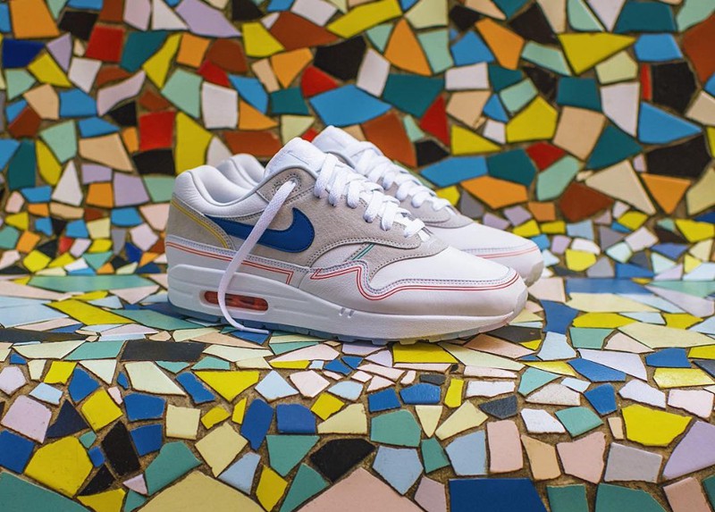 Nike,Air Max 1,By Day,By Night  现代巴黎的象征！Nike Air Max 1 “蓬皮杜中心” 套装明天发售