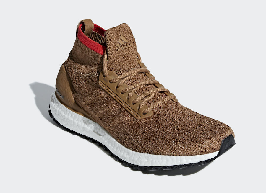 adidas,Ultra Boost Mid ATR  小麦色造型装扮！中帮 Ultra Boost Mid ATR 近期上架！